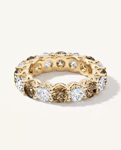 Unity Prong Champagne & Lab Diamond Eternity Band (4.80 ct. tw.)