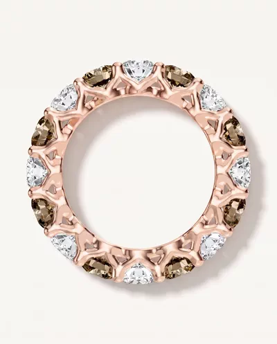 Unity Prong Champagne & Lab Diamond Eternity Band (4.80 ct. tw.)