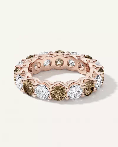 Unity Prong Champagne & Lab Diamond Eternity Band (4.80 ct. tw.)