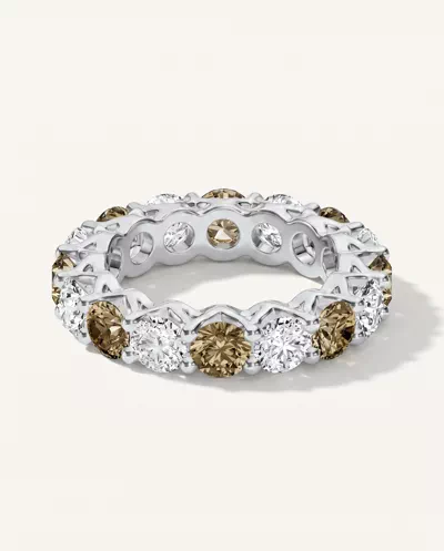 Unity Prong Champagne Diamond Eternity Band (4.80 ct. tw.)