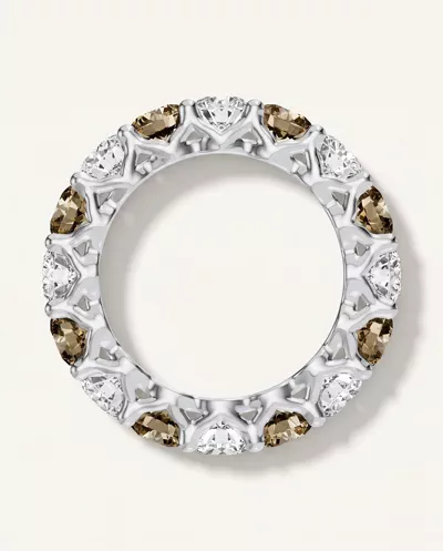 Unity Prong Champagne Diamond Eternity Band (4.80 ct. tw.)