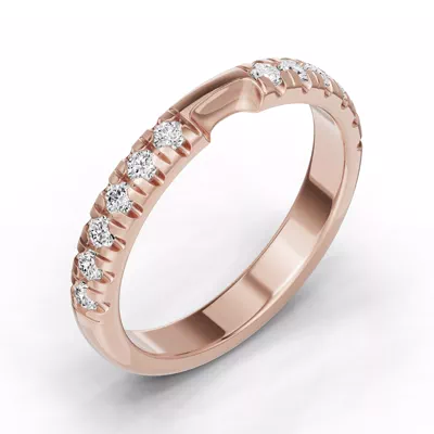 Camden Pavé Notched Lab Band