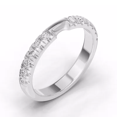 Camden Pavé Notched Lab Band