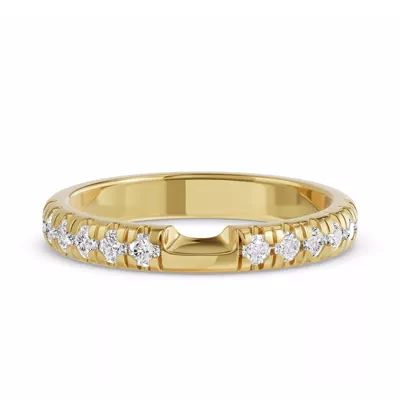 Camden Pavé Notched Band