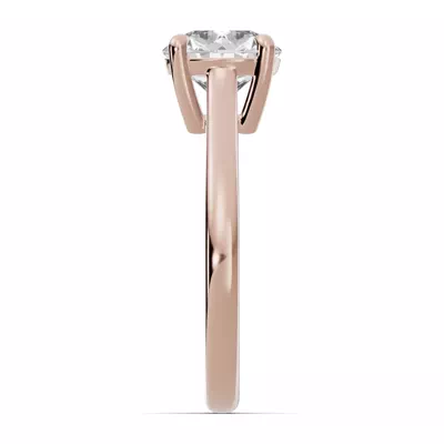 Lenora Cathedral Solitaire Engagement Ring