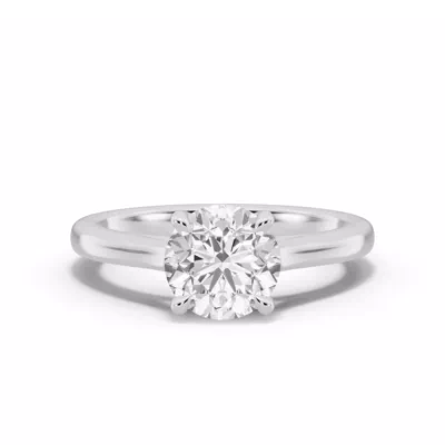 Lenora Cathedral Solitaire Engagement Ring