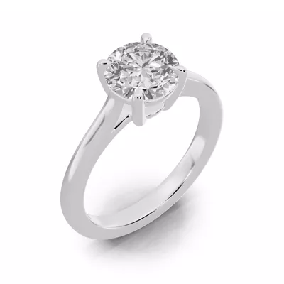 Lenora Cathedral Solitaire Engagement Ring