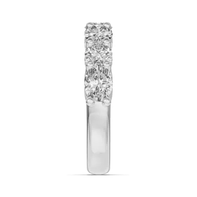 Oval & Round Unity Prong Lab Diamond Band (1.50 ct. tw.)