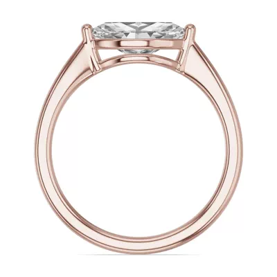 Marquise Lab Diamond East-West Ring
