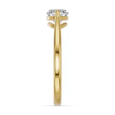 Marquise Lab Diamond East-West Ring