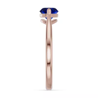 Marquise Sapphire East-West Ring