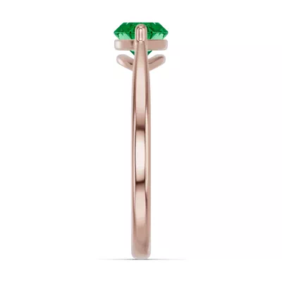 Marquise Emerald East-West Ring