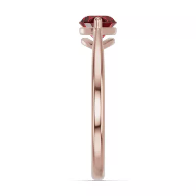 Marquise Garnet East-West Ring
