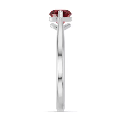 Marquise Garnet East-West Ring