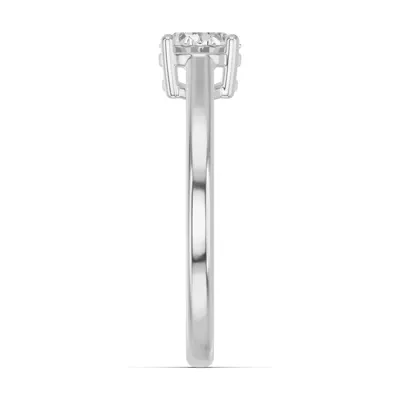 Oval Lab Diamond East-West Ring
