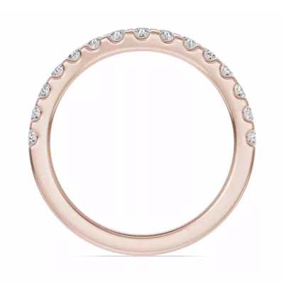 Trevi Contoured Pavé Lab  Band (2.2mm)