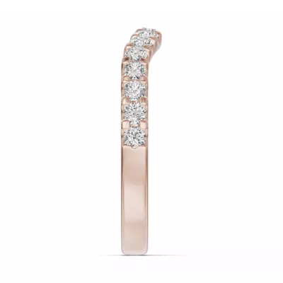 Trevi Contoured Pavé Lab  Band (2.2mm)