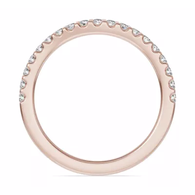 Trevi Contoured Pavé Lab  Band (1.8mm)