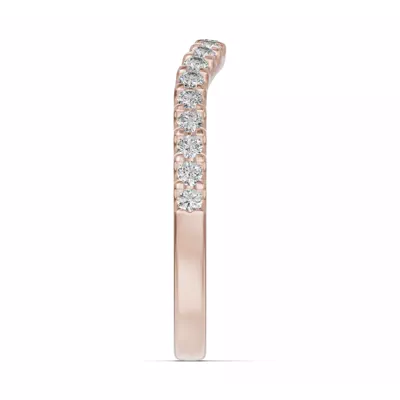 Trevi Contoured Pavé Lab  Band (1.8mm)