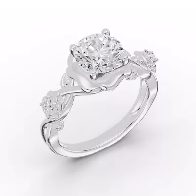 Rosina Lab Diamond Engagement Ring