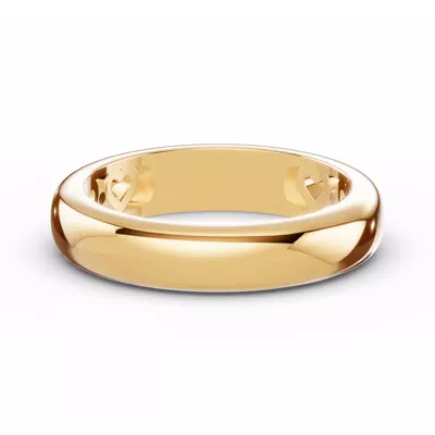 Inner Hearts Cutout Band