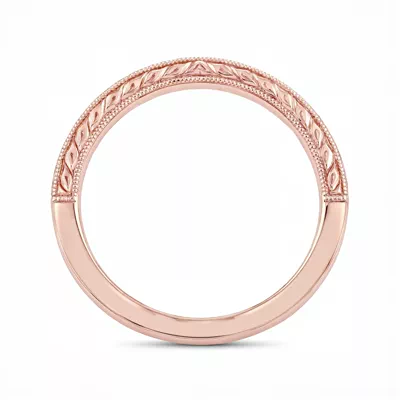 Annette Vintage Engraved Band