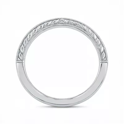 Annette Vintage Engraved Band