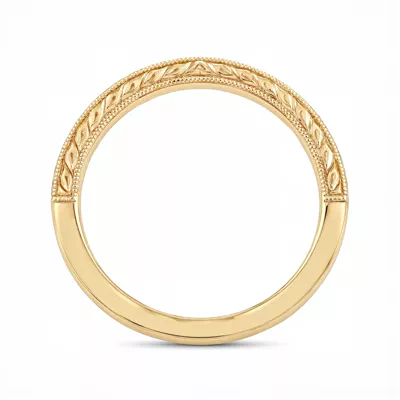 Annette Vintage Engraved Band