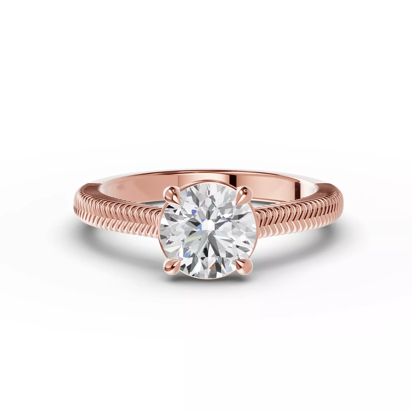 Aveline Cathedral Engagement Ring