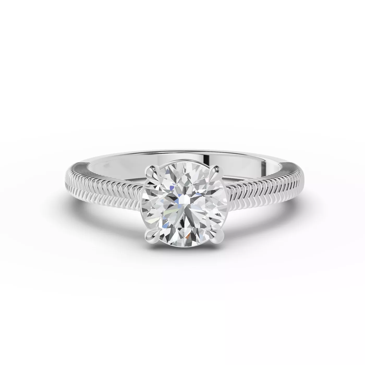 Aveline Cathedral Engagement Ring