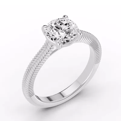 Aveline Cathedral Engagement Ring