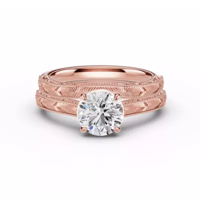 Chantal Engraved Band