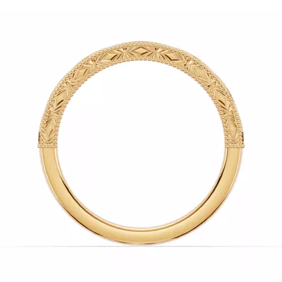 Chantal Engraved Band