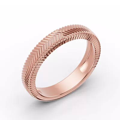 Aveline Fluted Band (4mm)
