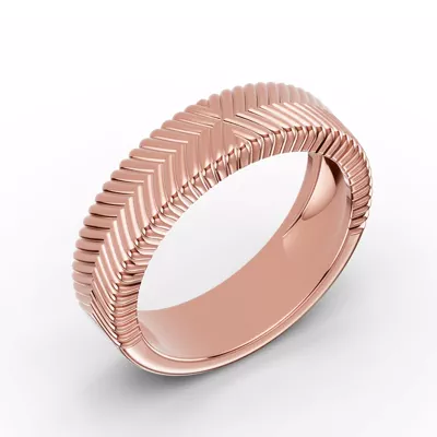 Aveline Fluted Band (6mm)