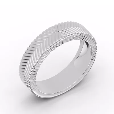 Aveline Fluted Band (6mm)