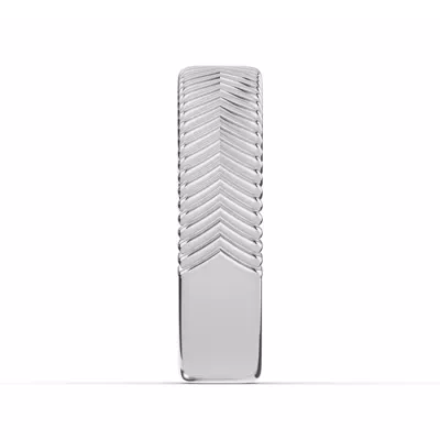 Aveline Fluted Band (6mm)