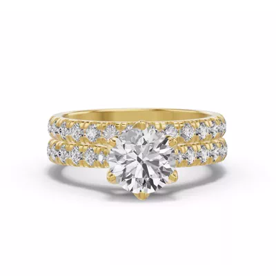 Marigold Royale Pavé Lab Band