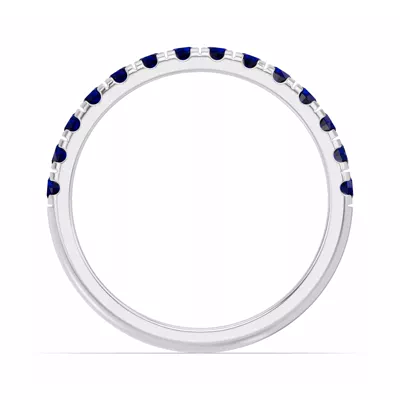 Marigold Royale Pavé Sapphire Band