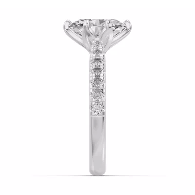 Marigold Royale Tulip Inspired 6 Prong Lab Engagement Ring