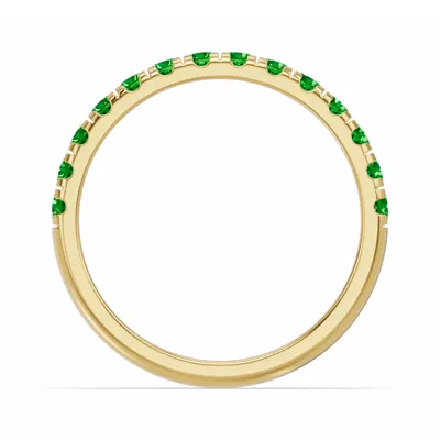 Marigold Royale Pavé Tsavorite Band