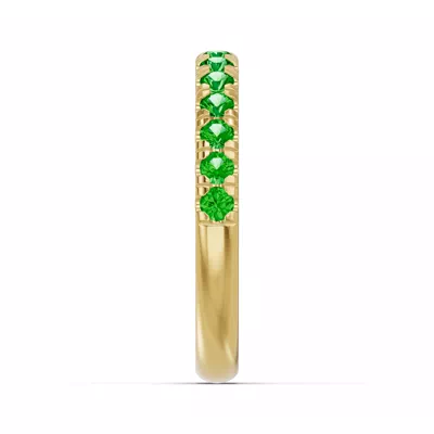 Marigold Royale Pavé Tsavorite Band