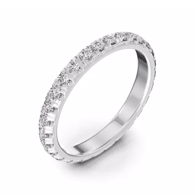 Marigold Royale Lab Diamond Eternity Band