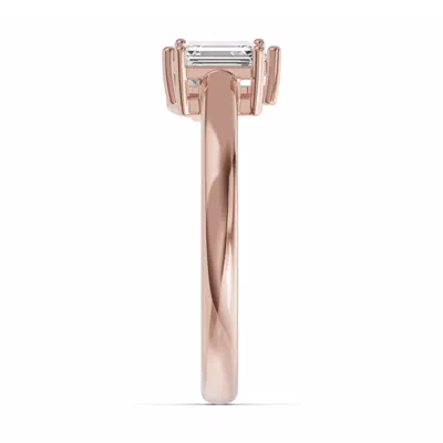 Toi Et Moi Pear & Emerald-Cut Lab Diamond Ring (1.00 ct. tw.)