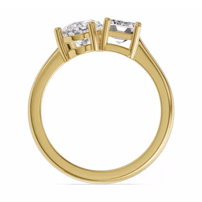 Toi Et Moi Pear & Emerald-Cut Lab Diamond Ring (2.00 ct. tw.)