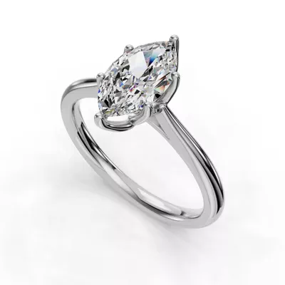 Vivian Solitaire Engagement Ring
