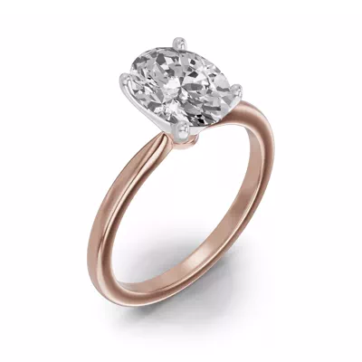 Windy Solitaire Engagement Ring