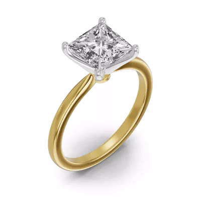 Windy Solitaire Engagement Ring
