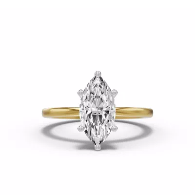 Windy Solitaire Engagement Ring