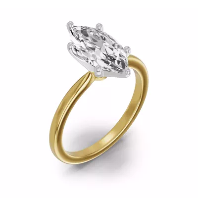 Windy Solitaire Engagement Ring
